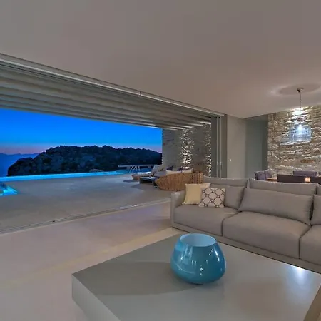 Two Br Luxury Peaceful Mylo With Living Close To Mylopotas Beach Ios