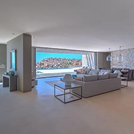 Two Br Luxury Peaceful Mylo With Living Close To Mylopotas Beach Willa Ios
