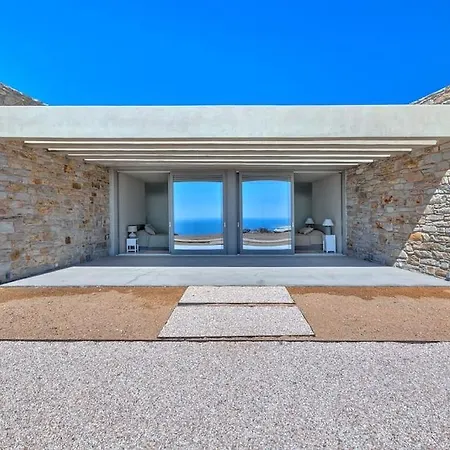 Two Br Luxury Peaceful Mylo With Living Close To Mylopotas Beach Ios